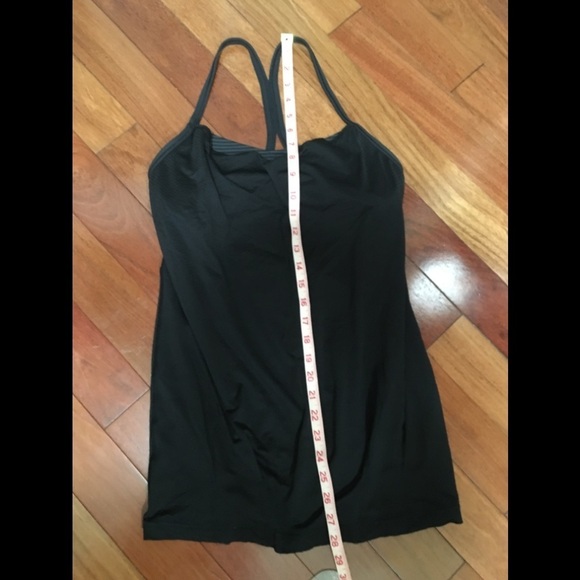 L.Lululemon C.Y.B Tank Black / Hyper Stripe Black - Picture 13 of 16